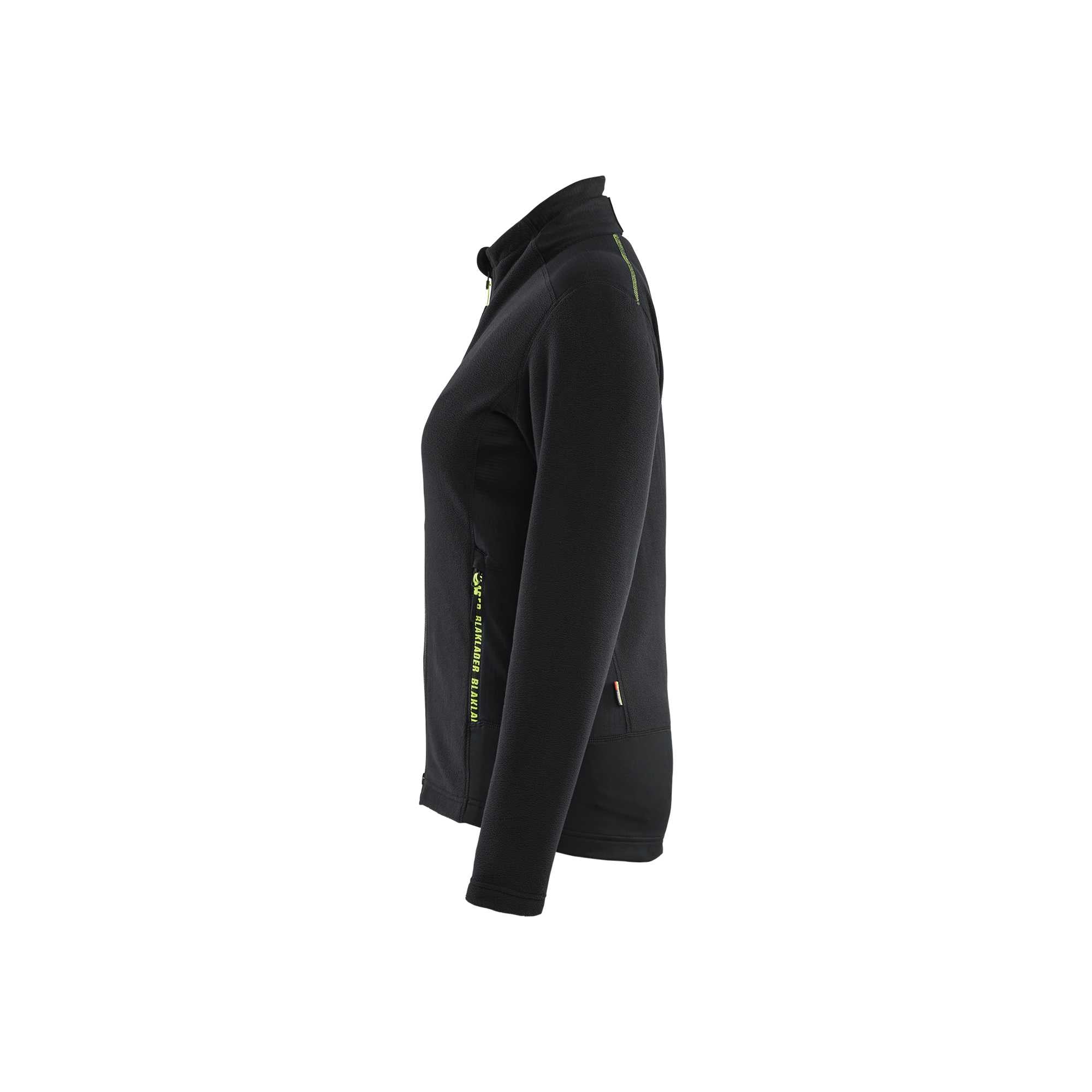 BLAKLADER 47661010 Women's Microfleece Jacket Hi Vis Reflective Work Jacket WOMEN - Antipilling